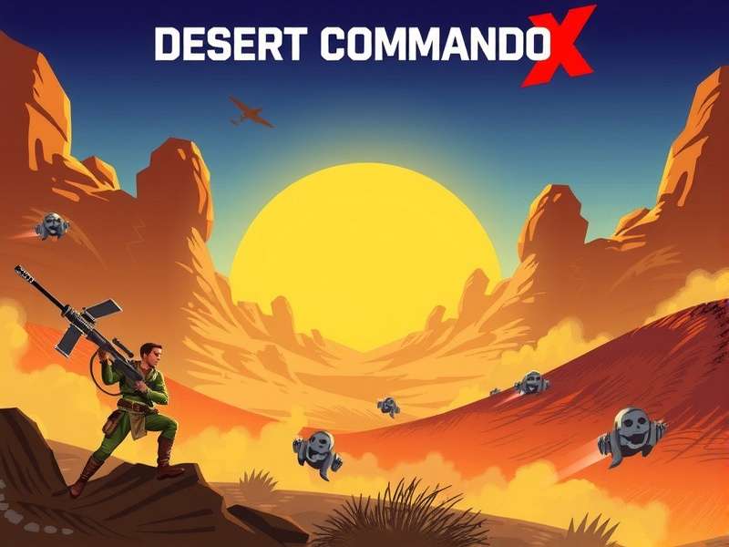 Desert Commando X Game Banner
